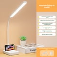 thumbnail image 1 of USB-Powered LED Desk Lamp for Students - Eye Protection Reading Light with 3-Level Dimming & Color Adjustment, Foldable Stand, Durable Design, Ideal for Study/Reading, Includes Power Cable & Charger,, 1 of 6