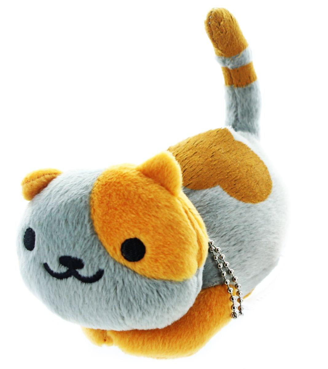 Keychain Neko Atsume Kitty Collector 6" Plush Import Japan NEW Banpresto Vol 