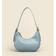 thumbnail image 3 of LinYooLi Sac à Bandoulière pour Femmes Sac en Croissant Lumineux Petit Sac Crocodile avec Sangle Réglable, 3 of 6