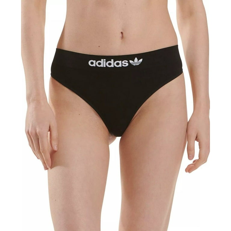 Adidas Women's Seamless Thong Underwear (Black, XS) - 4A1H64