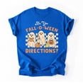 thumbnail image 3 of Are You Fall O Ween Directions Teacher Halloween Ghost Retro T-Shirt, Fullsizes S-5XL Multicolors T-Shirt, 3 of 5