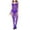 Purple, variant on Fishnet Stockings for Women Plus Size,Sexy Womens Lingerie Fishnet Open Crotch Seamless Mesh Netting Stockings Chemise Hollow Out Bodysuit Sleepwear