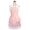 Light Pink, variant on Fiykzur Women's Ruffles Outline Retro Pockets Apron Kitchen Cooking Cleaning Maid Costume (White)