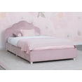 thumbnail image 4 of Delta Children Upholstered Twin Bed, Rose Pink, 4 of 8