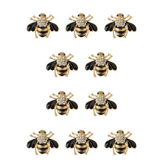 Sonducket Broche de seguridad Insecto Exquisito Diseñador deslumbrante Diamante de imitación Romántico Broche Día de San Valentín Broches de Type1 NO1