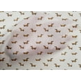 thumbnail image 4 of oneOone Cotton Poplin Fabric Dachshund Dog Fabric Prints by Yard 56 Inch Wide, 4 of 4