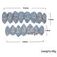 thumbnail image 3 of 8 Zircon Hip Hop Braces, Colour: Gold Lower Teeth Gold Lower Teeth, 3 of 4