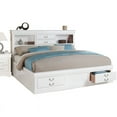 thumbnail image 1 of ACME Louis Philippe III Queen Bed in White, 1 of 3