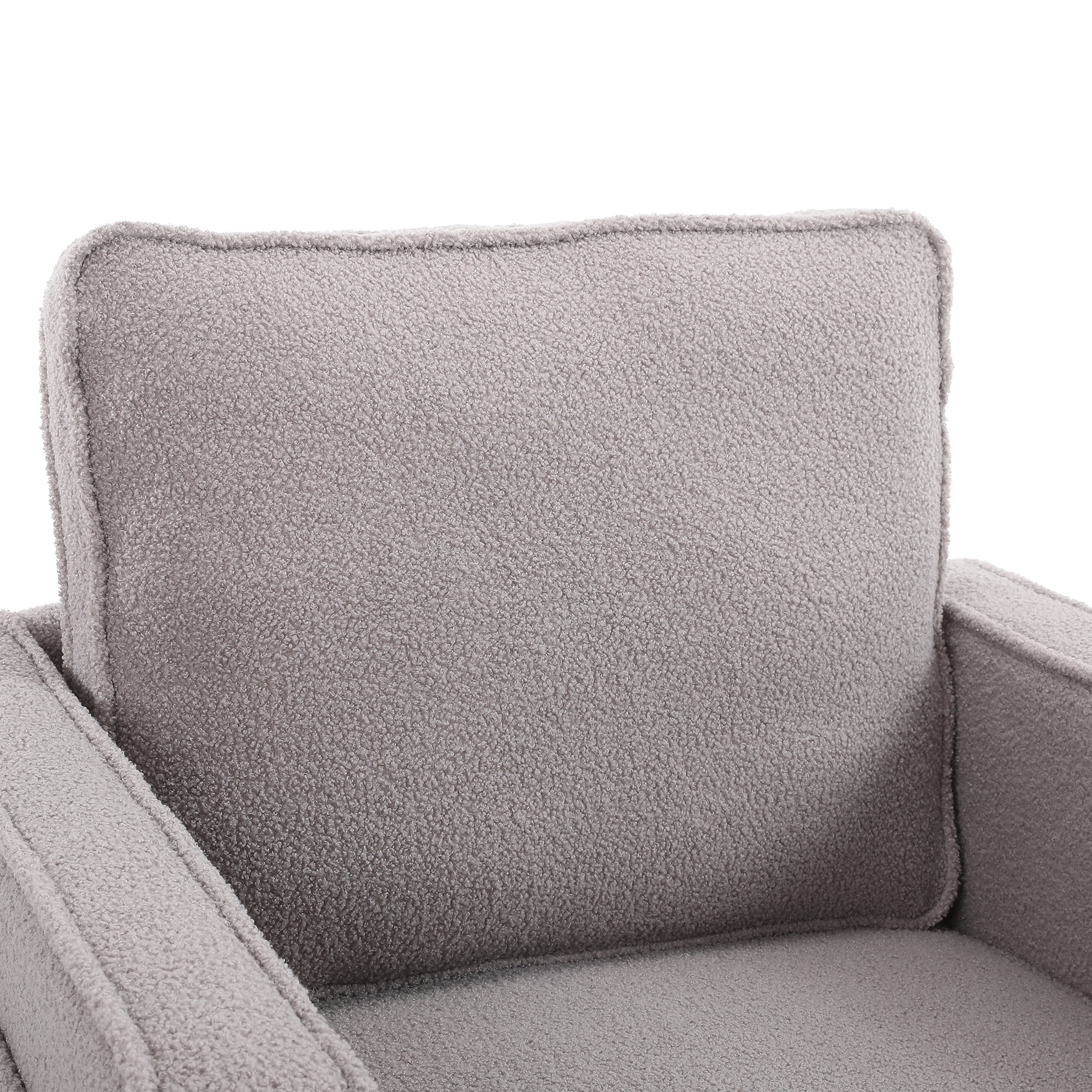 Kadyn Swivel Accent Barrel Chair, Linen Armchair with 360 Degree Swiveling and Side Pocket for Living Room, Grey Kadyn Swivel Accent Barrel Chair, Linen Armchair with 360 Degree Swiveling and Side Pocket for Living Room, Grey