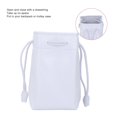 thumbnail image 3 of Camera Lens Pouch Case,PU Leather Drawstring Pouch Bag, Portable Fldable  Waterproof Universal  Camera Bag, Film Printer Storage Organizer, 3 of 8