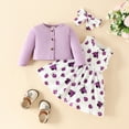 thumbnail image 4 of MZXELPRJD Little Brother Big Sister Matching Outfits Boy Outfits Girls 2 Piece Set Turtleneck Bodysuit Best Christmas Gifts 2025 Baby Girl Clothing, Purple 6-9 Months, 4 of 5