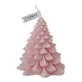thumbnail image 2 of Velas de aromaterapia | Velas con aroma a árbol de Navidad | Regalos de inauguración de la casa, Rosa piel, 2 of 9