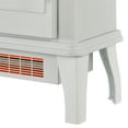 thumbnail image 4 of ClassicFlame 17.5"W Infrared Quartz Electric Stove Heater, White, 4 of 10