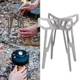 thumbnail image 4 of Support de Réacteur en Acier Inoxydable pour Extérieur, Support Croisé pour Réchaud de Pique-Nique Camping, 4 of 12