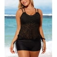 thumbnail image 2 of Traje de baño tankini para mujer, traje de baño tankini para mujer, traje de baño para mujer con barriga, traje de baño tankini diseñado para precisión, 2 of 7
