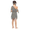 thumbnail image 2 of Cave Girl Costume Stone Age Primitive Cosplay For Boys Girls Purim Halloween Costumes, 2 of 3