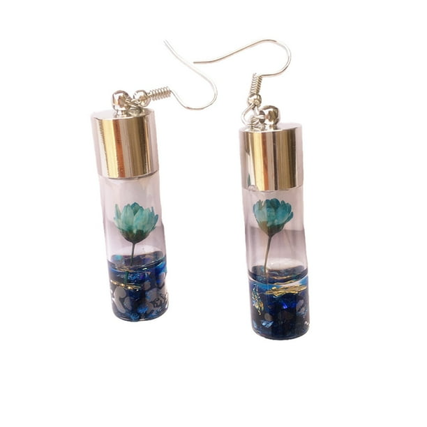 Pendientes de gota Qarigey para Mujer Botellas de Cristal Accesorios de Joyería Elegantes