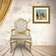 thumbnail image 3 of French-Roussia, Heather A. 12x12 Gold Ornate Wood Framed with Double Matting Museum Art Print Titled - Dinner Party II, 3 of 4