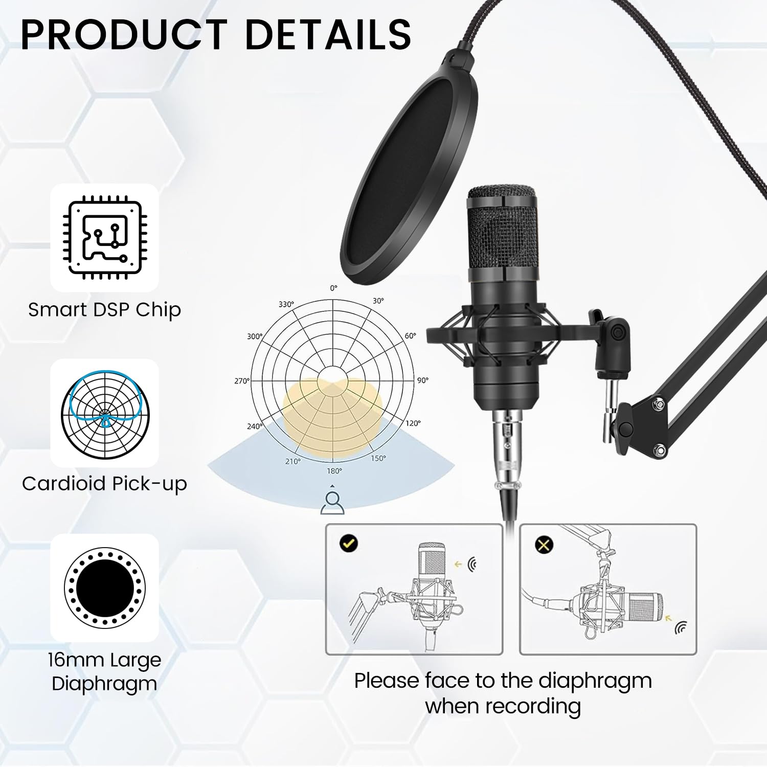 ZealSound Podcast Equipment Studio Bundle With Voice Changer photo 2