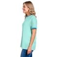 thumbnail image 4 of Woman Within Plus Size Contrast Tee 2-Pack, 4 of 6