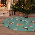 thumbnail image 6 of Lsque Veterinary Clinics Print Christmas Tree Skirt, Tree Skirt with Ties or Velcro, Perfect for Holiday Decorations, Halloween, and New Year-36", 6 of 7