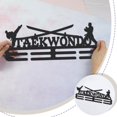thumbnail image 3 of Medal Hanger Display Sports Medal Holder Personalised Medal Hangers Wall Mount Tiered Medal Hook Medals Award Iron Rack Frame for Athletes, 3 of 8