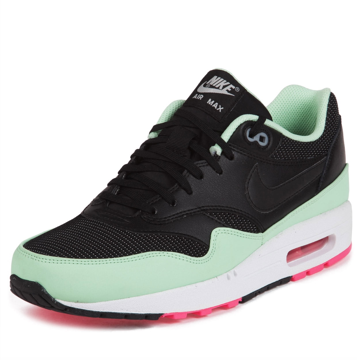 Nike Nike Mens Air Max 1 FB &quot;Yeezy&quot; Black/Fresh Mint