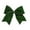 Green, variant on 1pcs Christmas Velvet Bow Wreath - Vintage Velvet Ribbon Design, Small Decor for Christmas Tree, Window, Door & Cabinet, Soft Velvet Material, Stylish Vintage Look, Enhances Festive Vibe, Brown