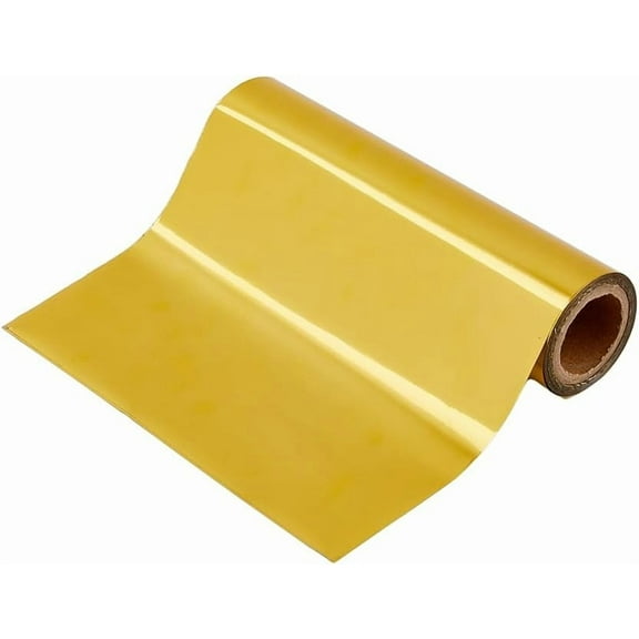 20m Toner Reactive Foil Roll 15cm Wide Transfer Foil Paper Metallic Gold Transfer Rolls