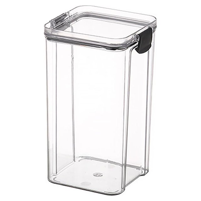Food Storage Container with Airtight Lids Kitchen Rice Dispenser Spices Baking Flour Organizer Case Indoor Houseware Kitchen 1300ML