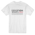 thumbnail image 1 of Legends Are Born In March Men's White T-shirt, 1 of 1
