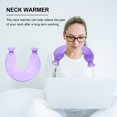 thumbnail image 4 of HORIALENCE 10Pack Portable Hot Water Bag U-Shaped Warm Water Bag for Stress Reduction and Headache Soothing 14X12In, 4 of 5