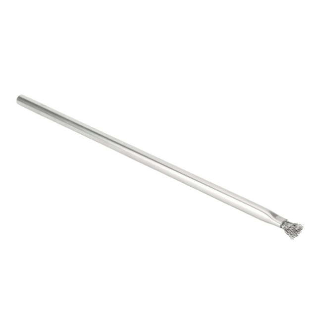 Brosse d'Aquarium en Fil d'Acier Inoxydable Pierre Propre Bois Aquarium