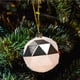 thumbnail image 5 of Adorno navideño en forma de diamante | Decoración navideña de plástico facetado | Adorno de 8 cm para colgar en el árbol de Navidad, corona, 5 of 7