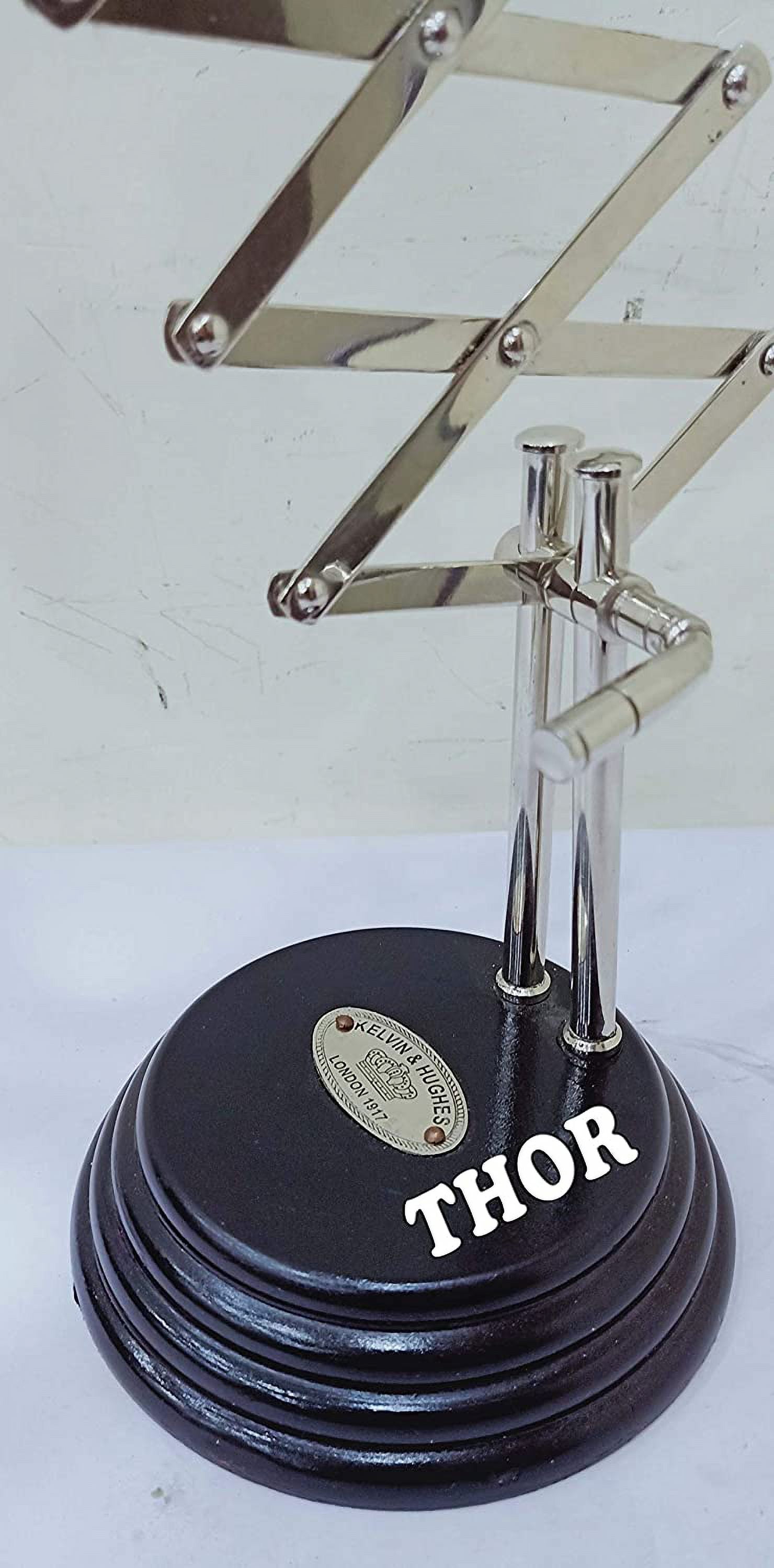 Nautical Brass Desktop Vintage Style Desk Top Channer Magnifier Magnifying Glass