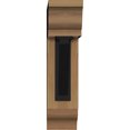 thumbnail image 2 of 3 1/2"W x 13 1/2"D x 16"H Traditional Traditional Ironcrest Smooth Bracket, Western Red Cedar (2"W x 5 1/2"D x 8"H Iron Bracket), 2 of 5