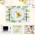 thumbnail image 5 of Nature's Greenery Reversible Placemat Non Slip Coffee Mat 18x12 Inch for Dining, Kitchen, Coffee, 5 of 9