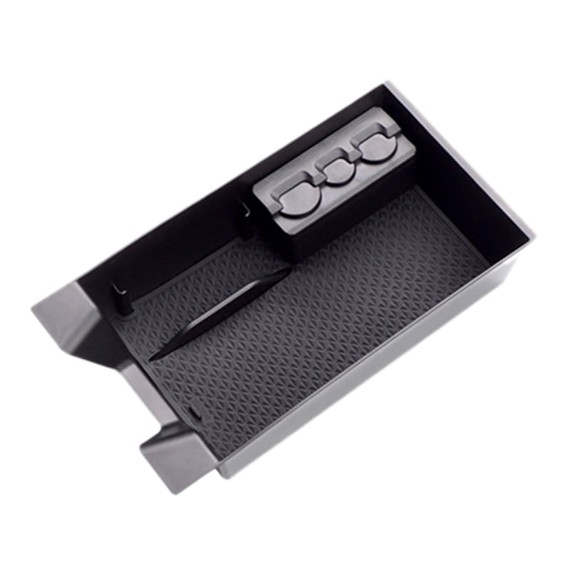 Salusy Car Center Console Armrest Box Glove Box Secondary Storage Tray Compatible with Lexus ES 300h/Lexus ES 350 2013 2014 2015 2016 2017 2018 