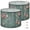 Color 4, variant on Chinoiserie Drum Lampshades 13"x13"x10" Serene Mountain Landscape Cherry Blossom Flowers Light Shade for Table Lamps Floor Lamp Shades Replacement Assembly Required