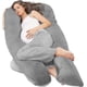 thumbnail image 2 of Almohada de embarazo para dormir, almohada de cuerpo completo en forma de U, almohadas de embarazo, soporte de almohada de maternidad para la espalda, 2 of 4
