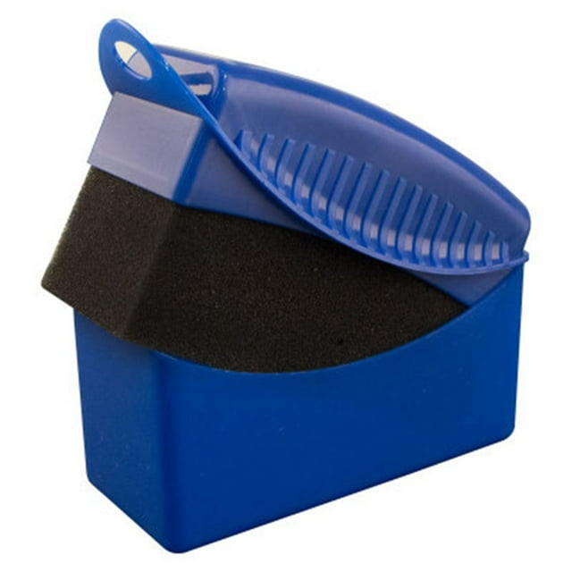 1PCS Car Tire Wheel Waxing Polishing Sponge Washing Cleaning Brush (With Lid)