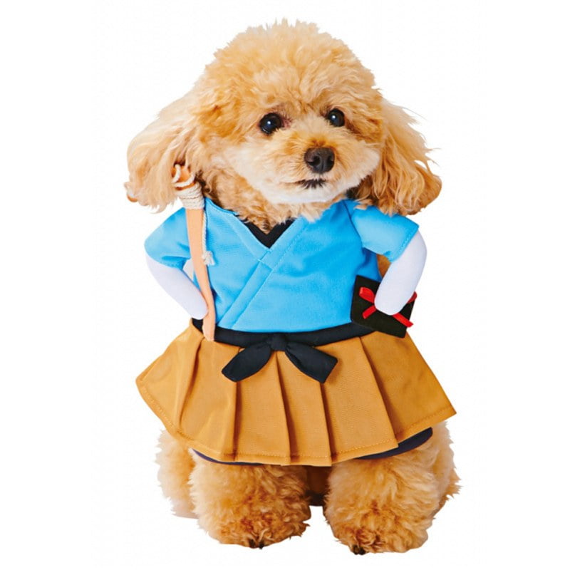 LYUMO Pet Police Costume, Polyester Cute Pet Halloween Clothes Penalty  Police Upright Costume Dress Up for Cats Dogs, Pet Police Clothes