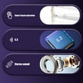 thumbnail image 4 of Smart Glasses, Blue Light Filtering Lenses, Smart Touch, AI Voice Helper Smart Interaction, Wireless Photography, Calling, Music Playback, Built in Microphone and Speaker, 4 of 7