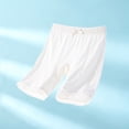 thumbnail image 2 of ZACPNCV Girls Bike Cartwheel Shorts Girls Breathable Comfy Under Dress Summer Shorts Kids White 4-5 Years, 2 of 7