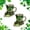 2 PCS#17, variant on 2026 Upgraded St. Patrick’s Day Leprechaun Hat Glass Mug, Shamrock Leprechaun Hat Glass Mug - 11oz Emerald Green Gradient Drinkware (1 PC)