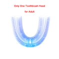 thumbnail image 1 of 360 Degrees Sonic Electric Toothbrush Whitening Usb Charge Automatic Waterproof Tooth Brush Teeth U Type Soft Silicon Brush Head, 1 of 5