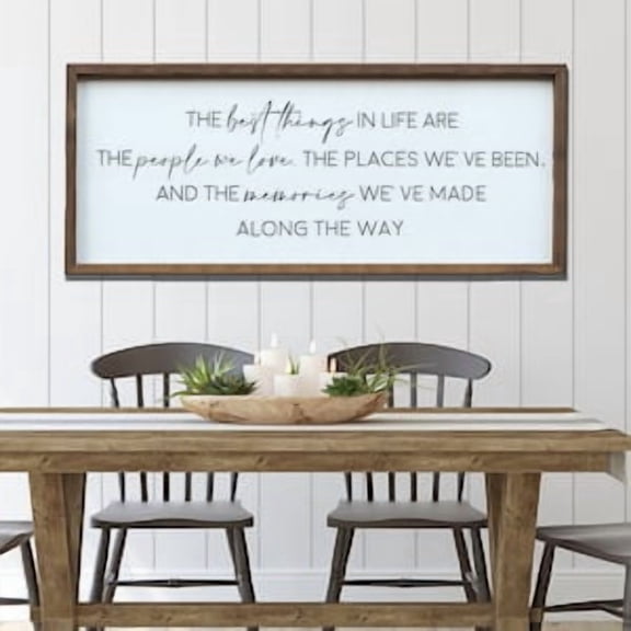 The Best Things In Life Poster, 8x12 UNFRAMED