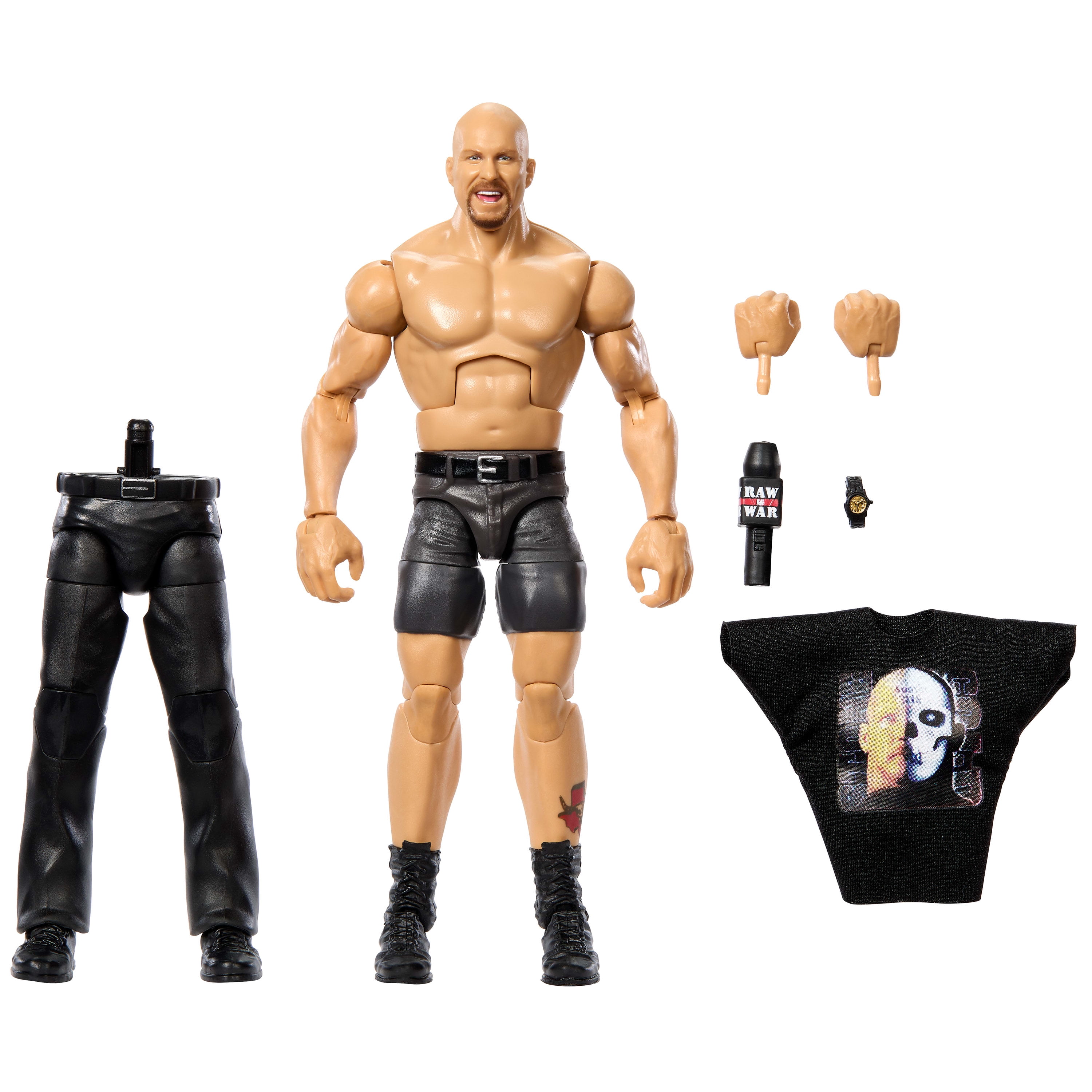 WWE Monday Night War Elite Collection The Rock Action Figure