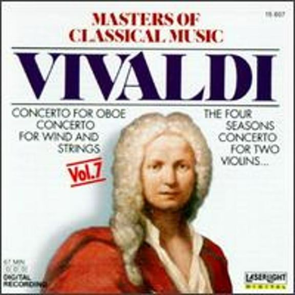 Pre-Owned Masters of Classical Music, Vol. 7: Vivaldi (CD 0018111580724) by Burkhard Glaetzner (oboe), Christine Schornsheim (harpsichord), Neues Bachisches Collegium Musicum Leipzig