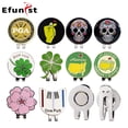 thumbnail image 2 of 1Pcs Golf Ball Marker Golf Cap Clips With Magnet Mark Golf Ball Position Removable Metal Various Styles Men Women Drop Ship One putt Clip, 2 of 6